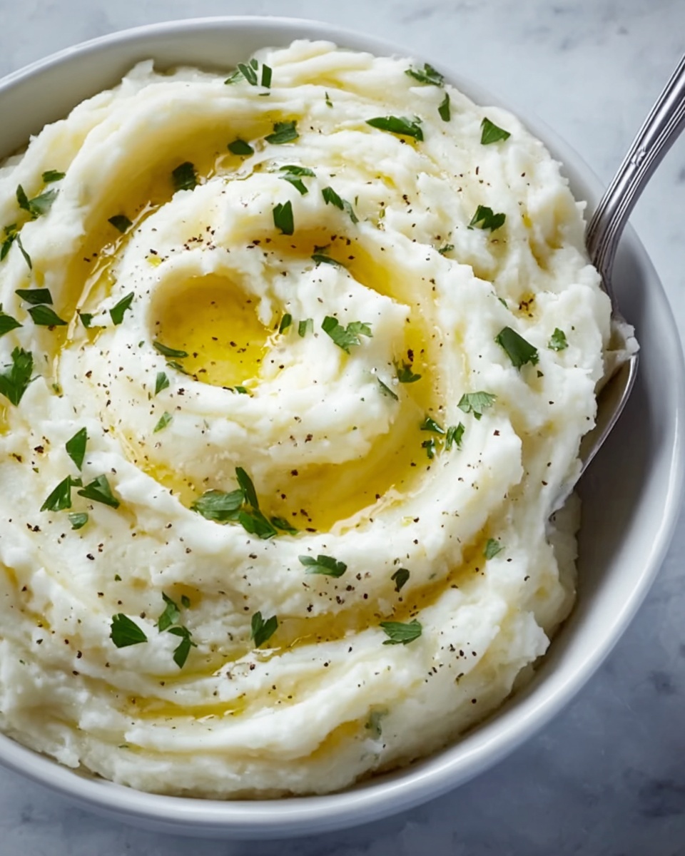 Easy Creamy Cauliflower Mashed Potatoes Recipe - Recipe Image