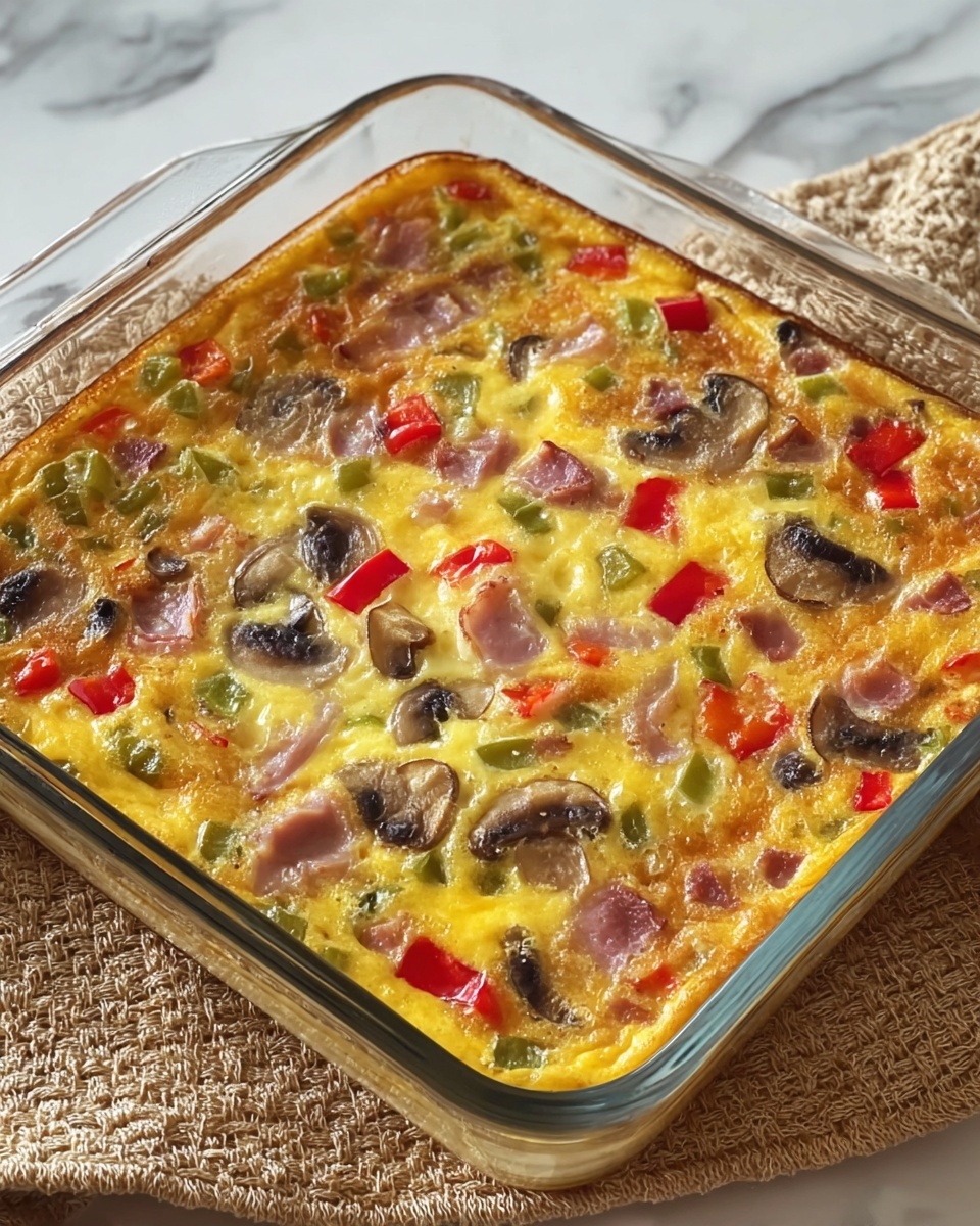 Cheesy Veggie Egg Bake Recipe - Recipe Image