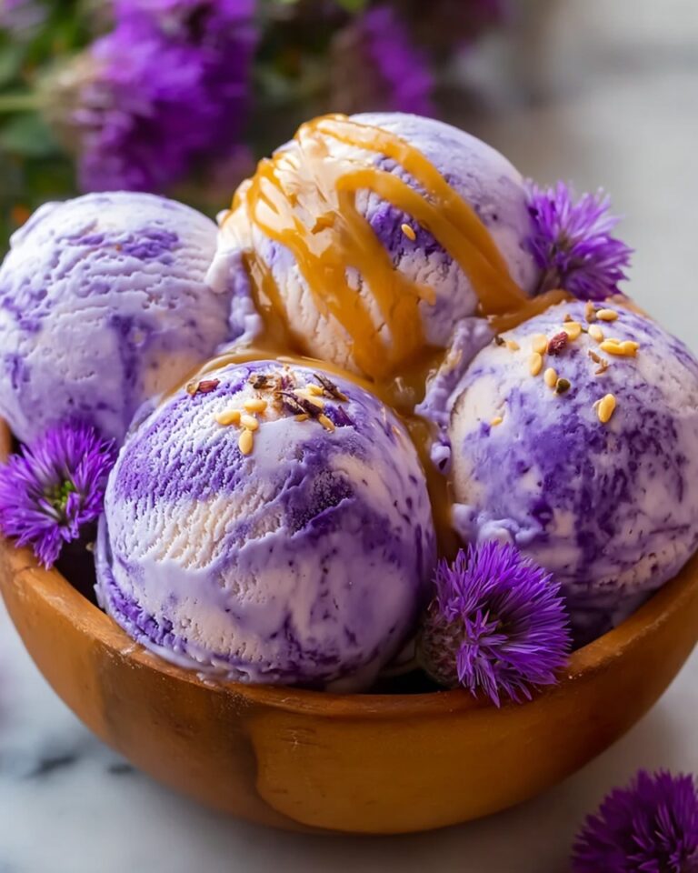Honey Lavender Ice Cream Recipe