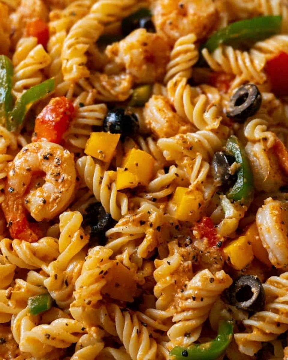 Creepy-Crawly Pasta Salad Recipe - Recipe Image