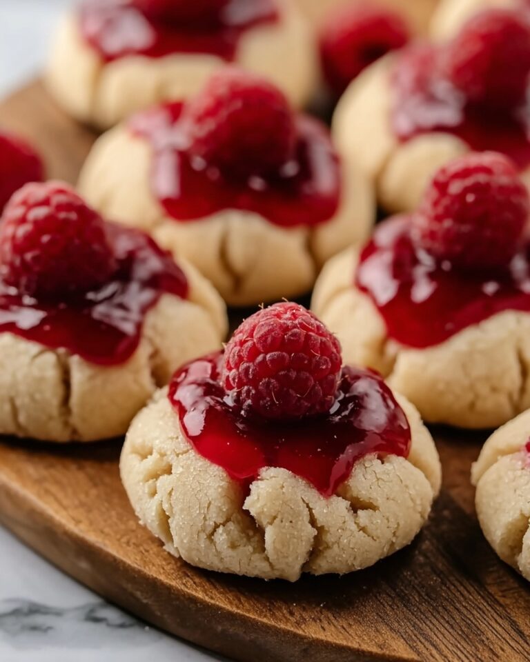 Raspberry Cheesecake Thumbprint Cookies Recipe