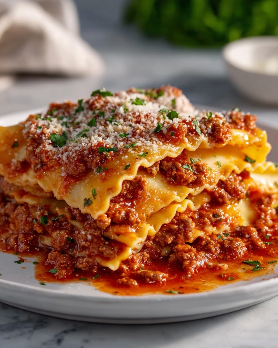 Easy Crockpot Ravioli Lasagna Recipe - Recipe Image