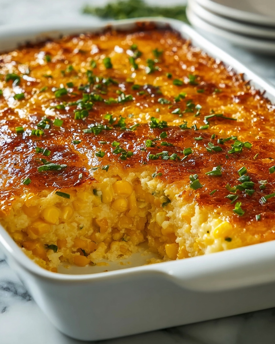 Honey Glazed Corn Casserole: Easy, Sweet & Savory Side Recipe - Recipe Image