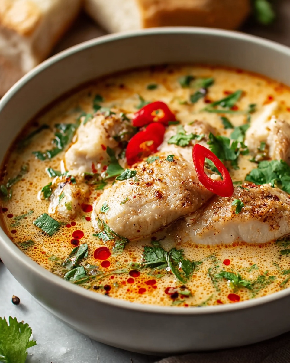 Crock Pot Creamy Chicken Parmesan Soup Recipe - Recipe Image