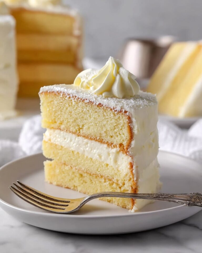 Vanilla Custard Cake Recipe