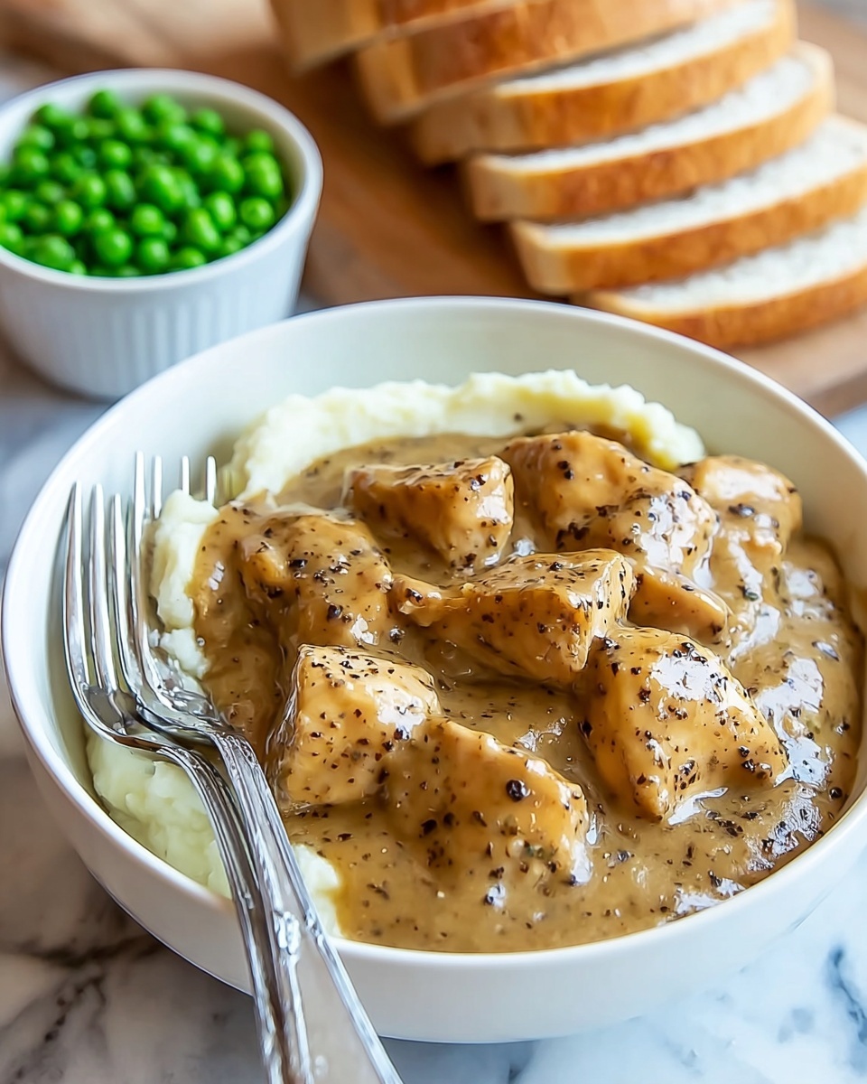 Homestyle Chicken and Gravy Recipe - Recipe Image
