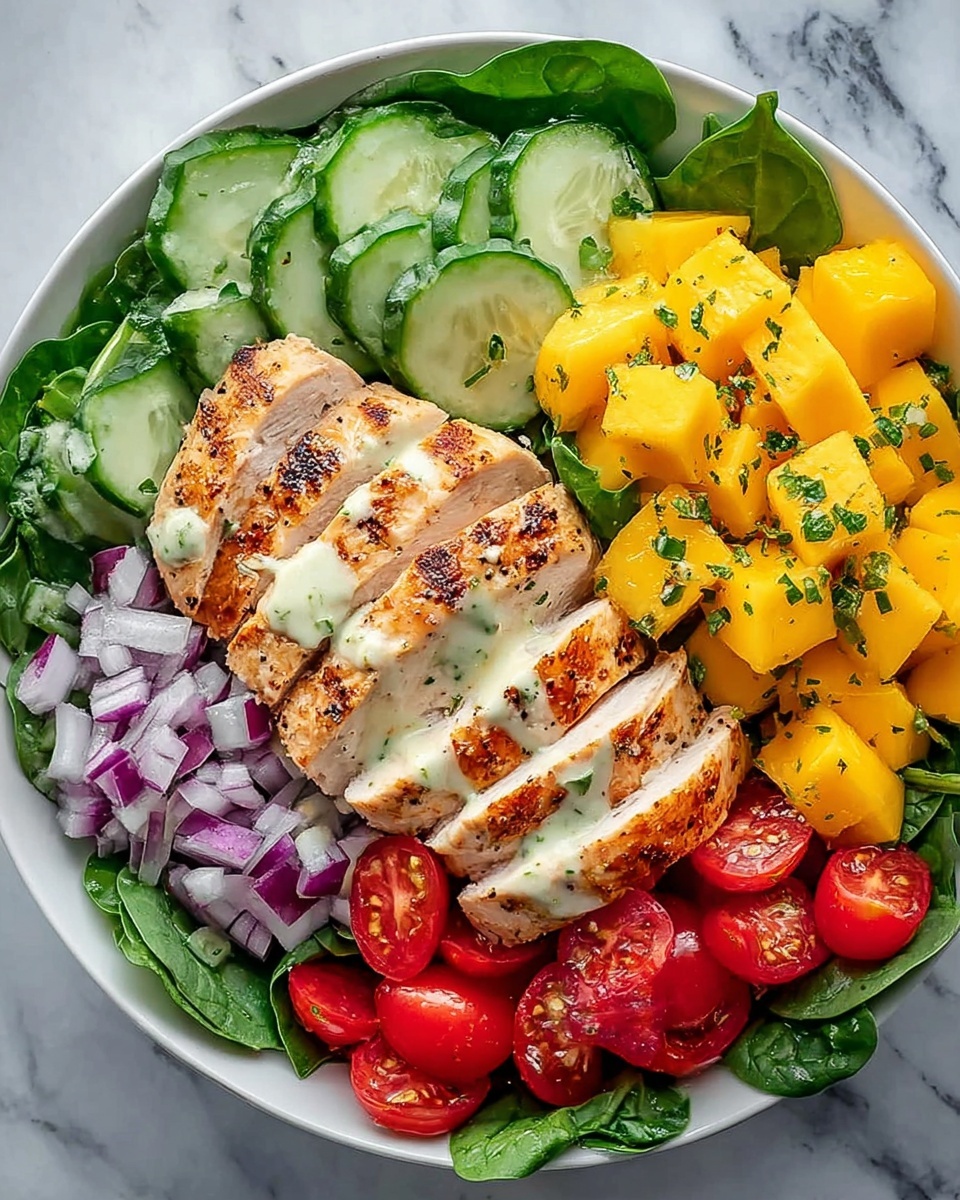 Chicken Mango Salad Recipe - Recipe Image
