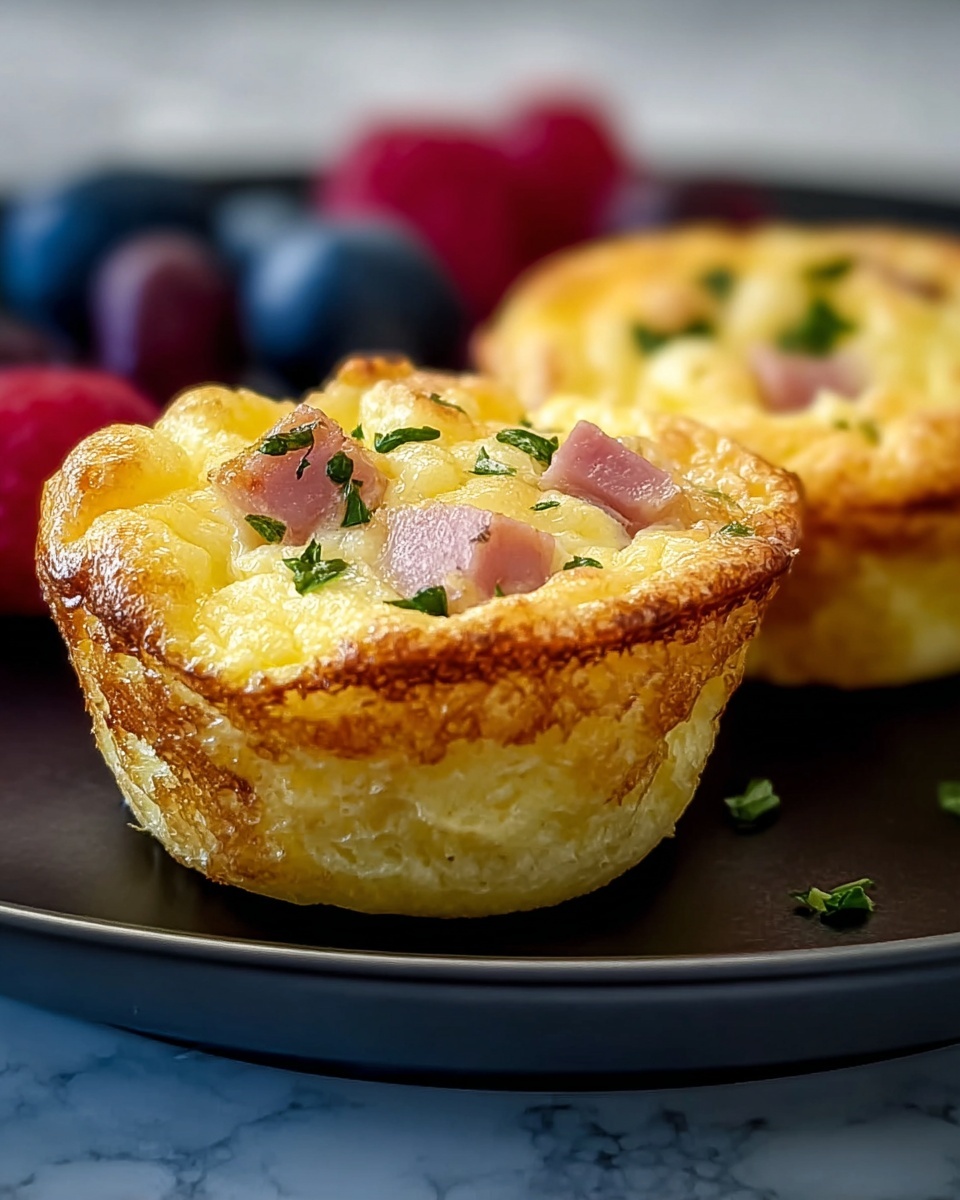 Vegetable and Cheese Breakfast Egg Cups Recipe - Recipe Image