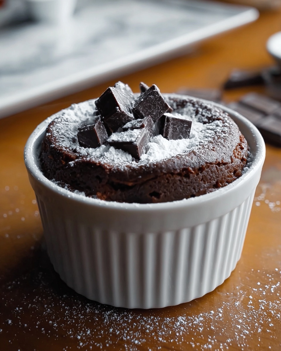 Decadent Chocolate Soufflé: A Heavenly Dessert Recipe - Recipe Image