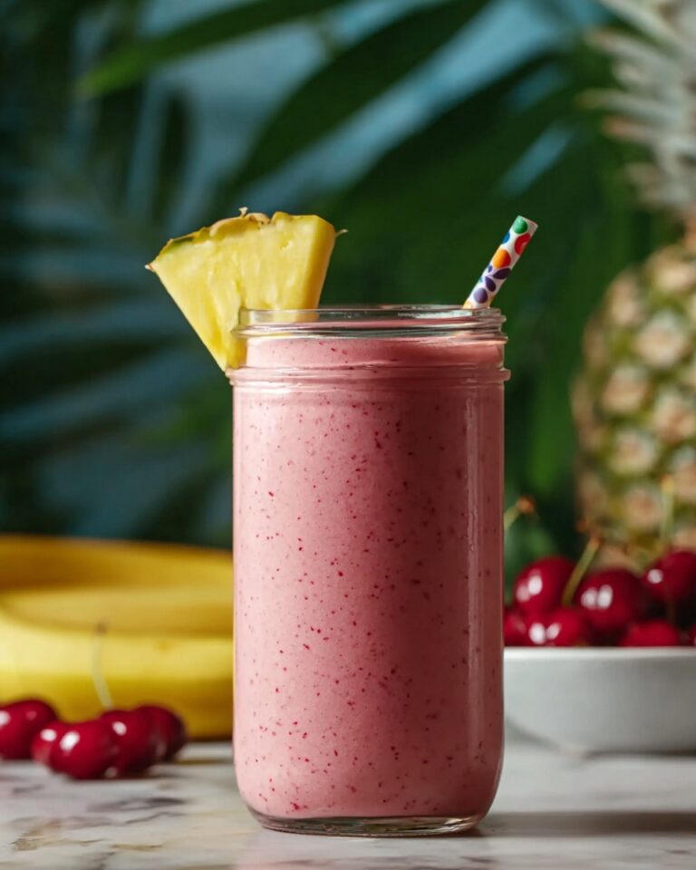 Pineapple & Cranberry Smoothie: A Refreshing Winter Wellness Boost Recipe