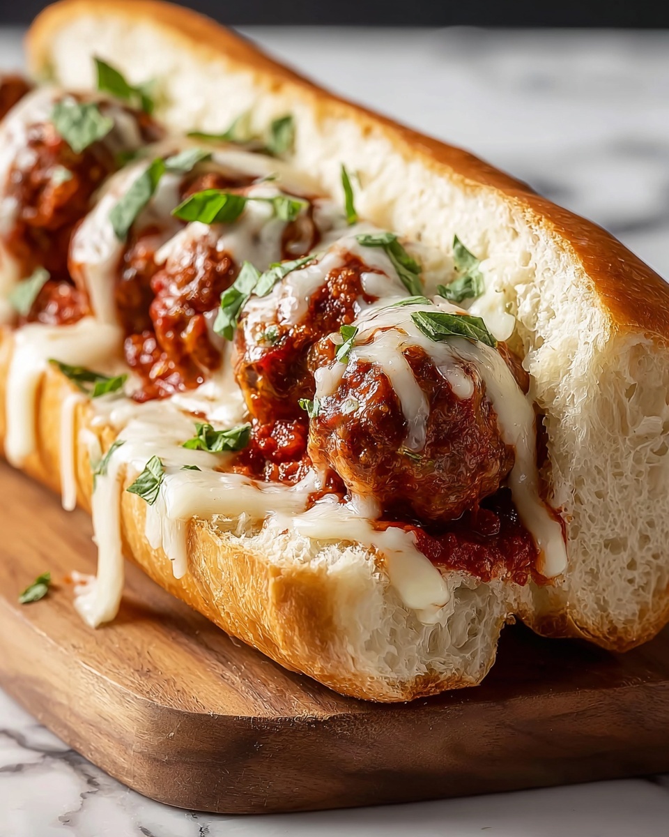 Sloppy Joe Meatball Subs Recipe - Recipe Image