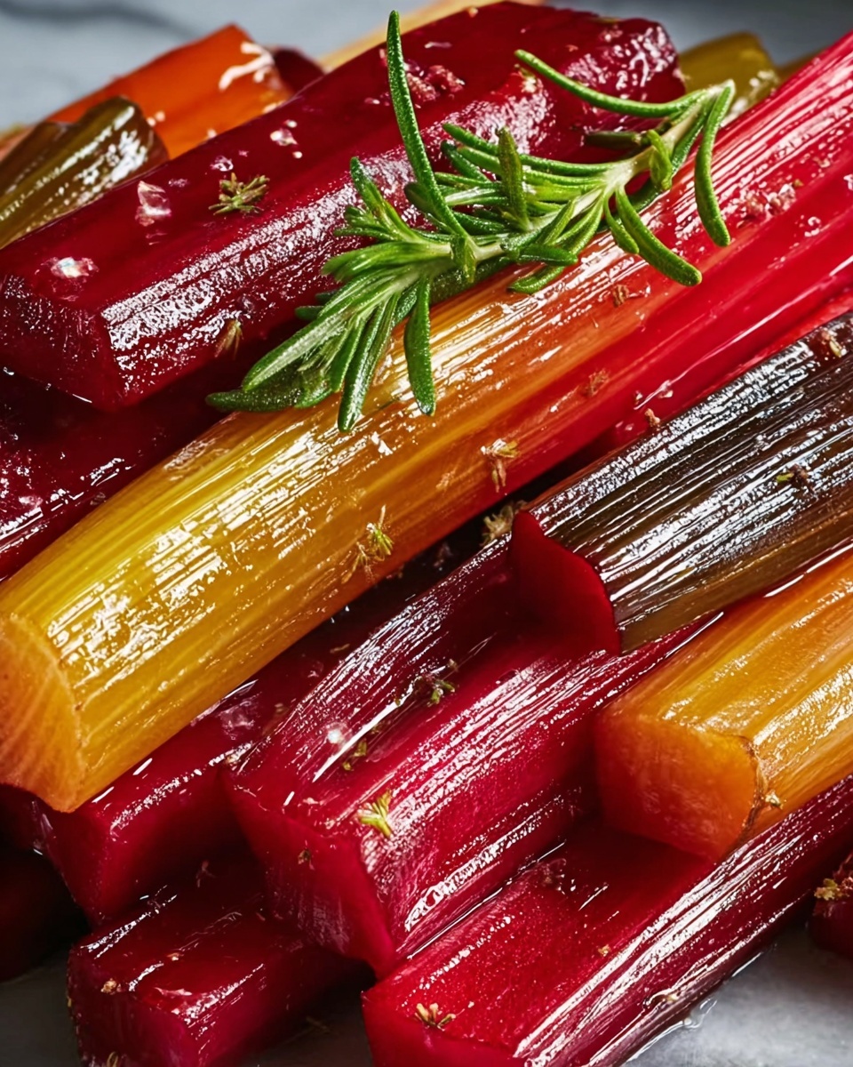 Sweet Roasted Rhubarb Recipe - Recipe Image