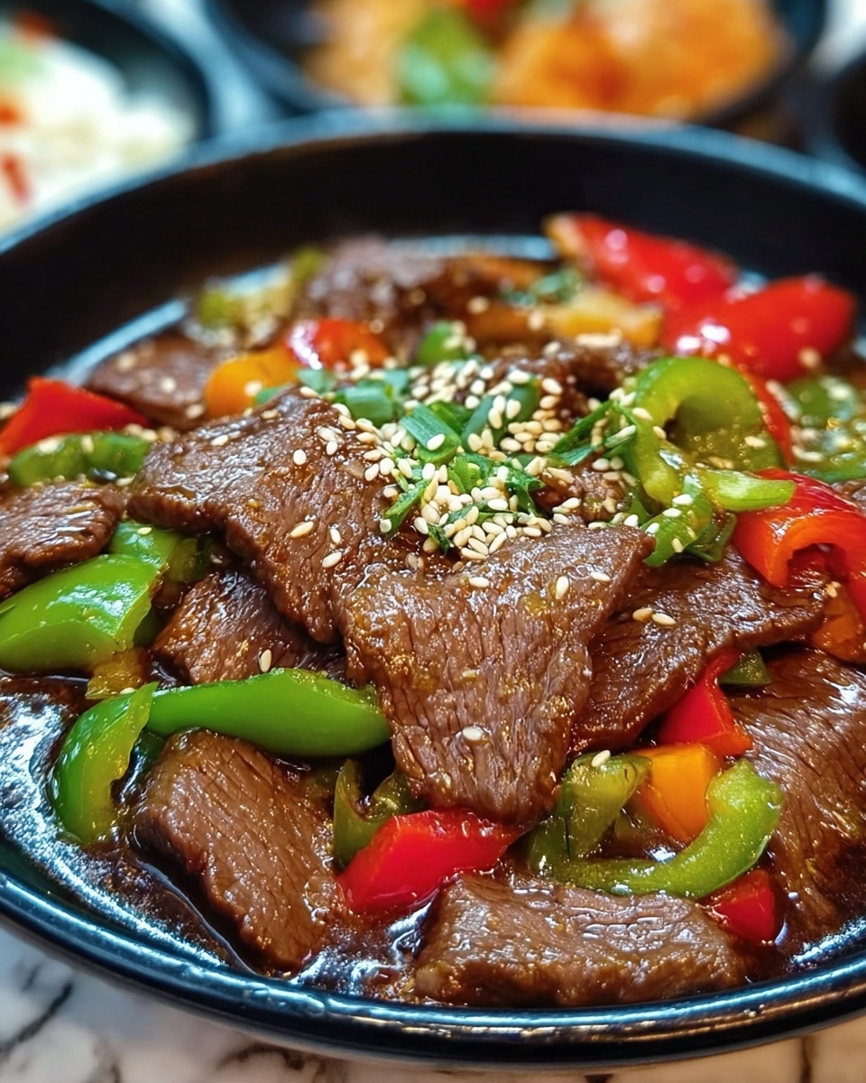 Easy Chinese Pepper Steak Recipe - Recipe Image