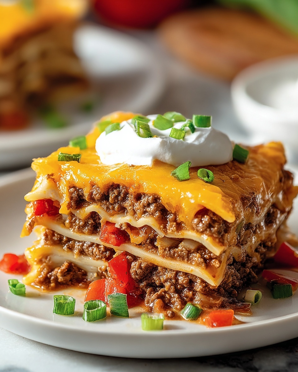 Beef Lombardi Casserole Recipe - Recipe Image