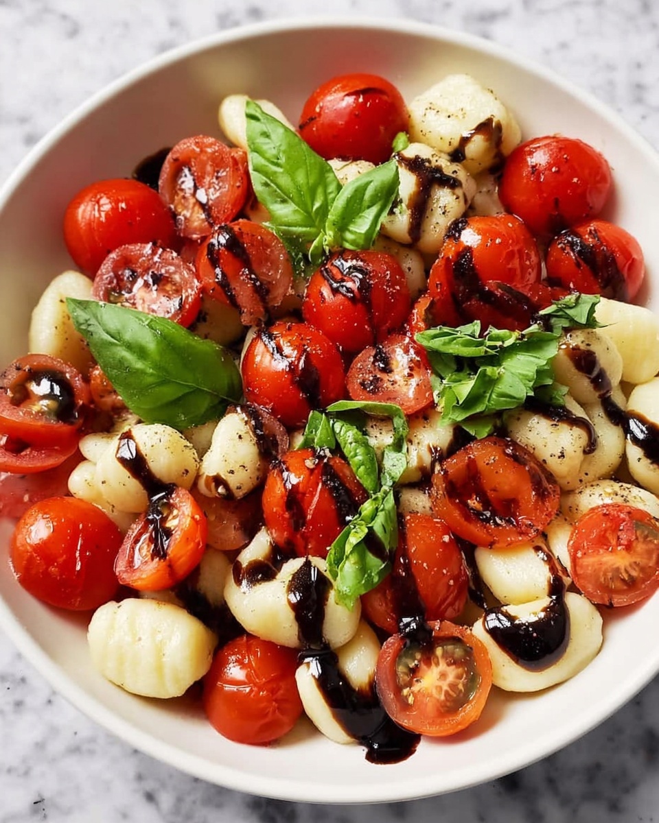 Gnocchi Caprese Salad Recipe - Recipe Image