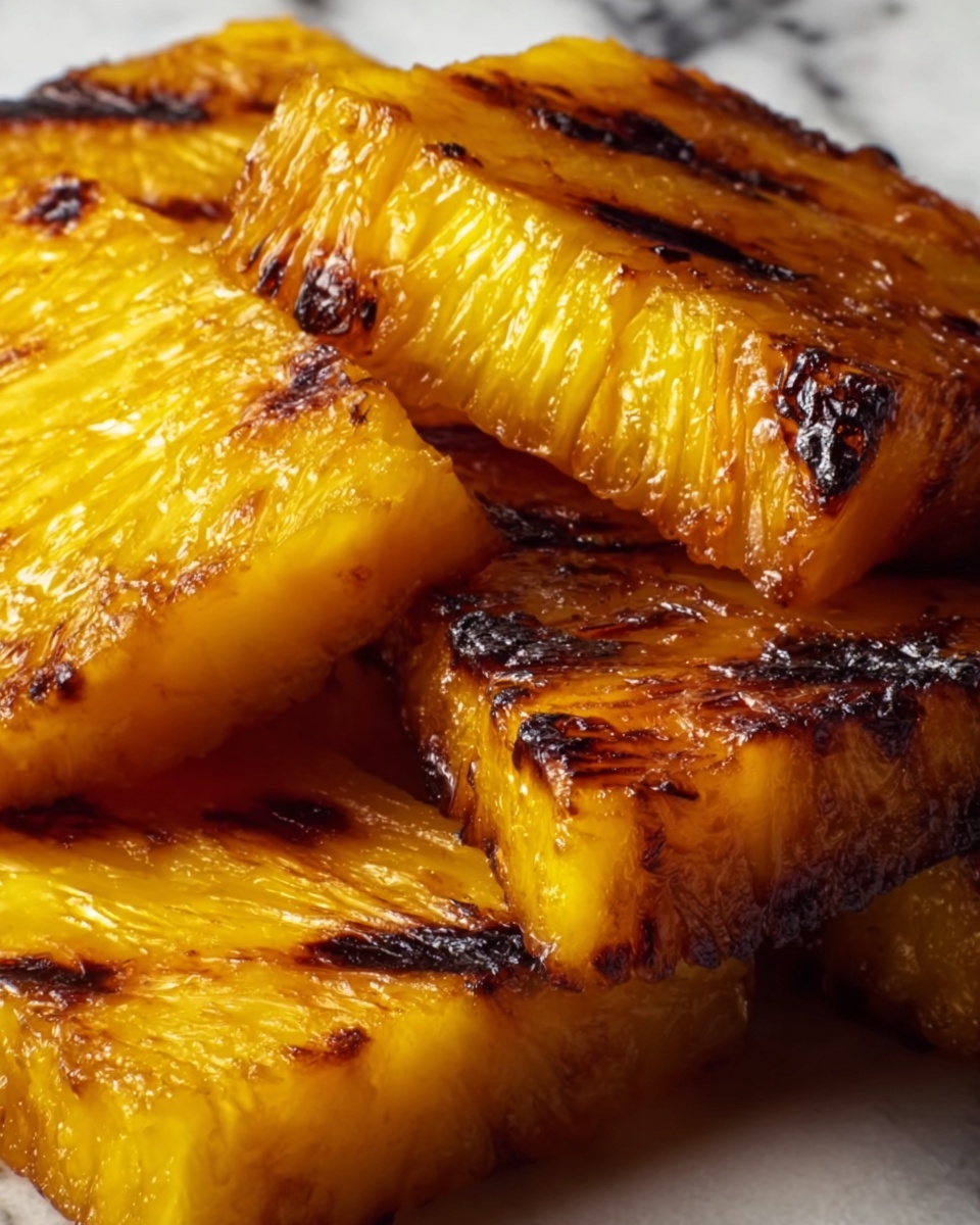 Air Fryer Pineapple with Honey, Cinnamon, and Lemon Recipe - Recipe Image