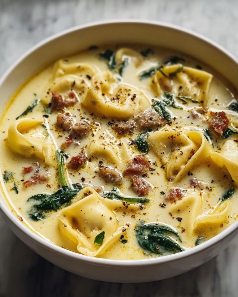 Creamy Alfredo Lasagna Soup Recipe