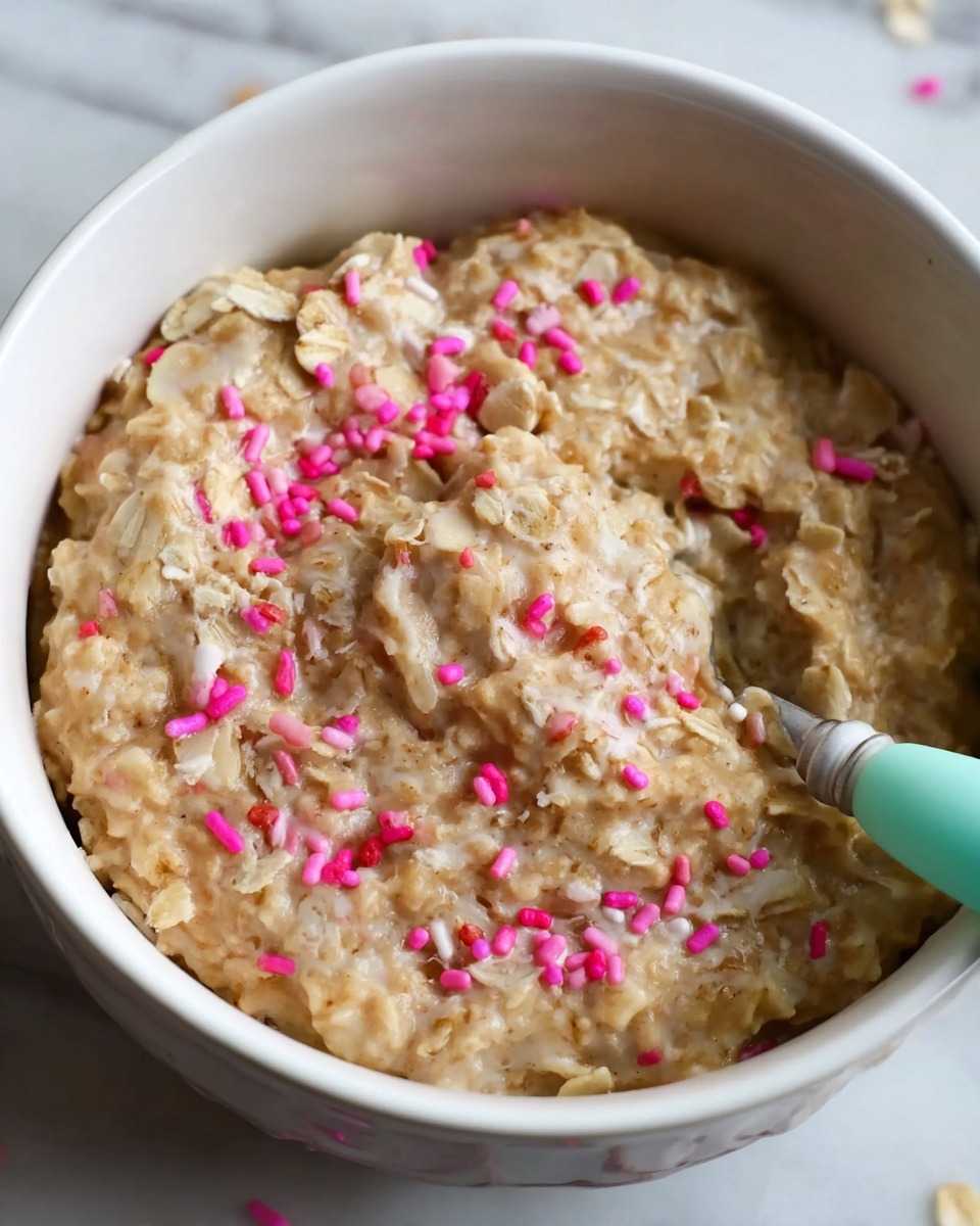 Sugar Cookie Protein Baked Oats Recipe - Recipe Image