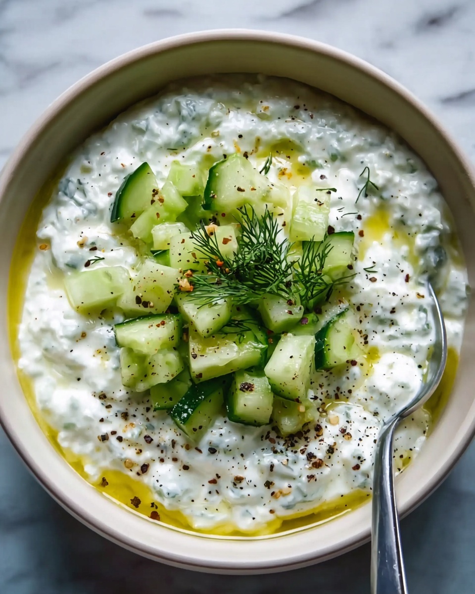 Cacik (Turkish Yogurt & Cucumber) Recipe - Recipe Image