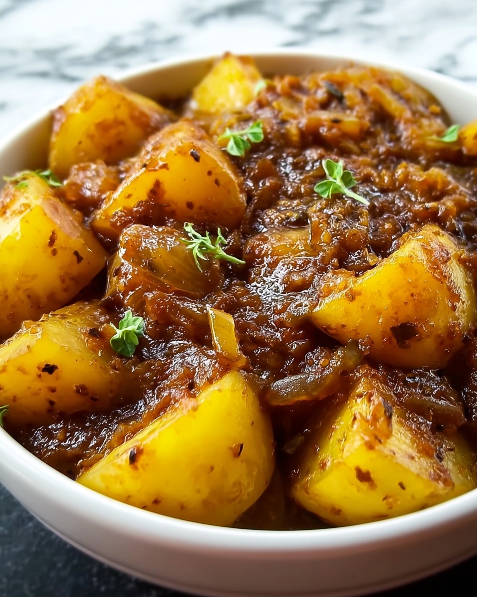 Slow Cooker Garlic Parmesan Baby Potatoes Recipe - Recipe Image