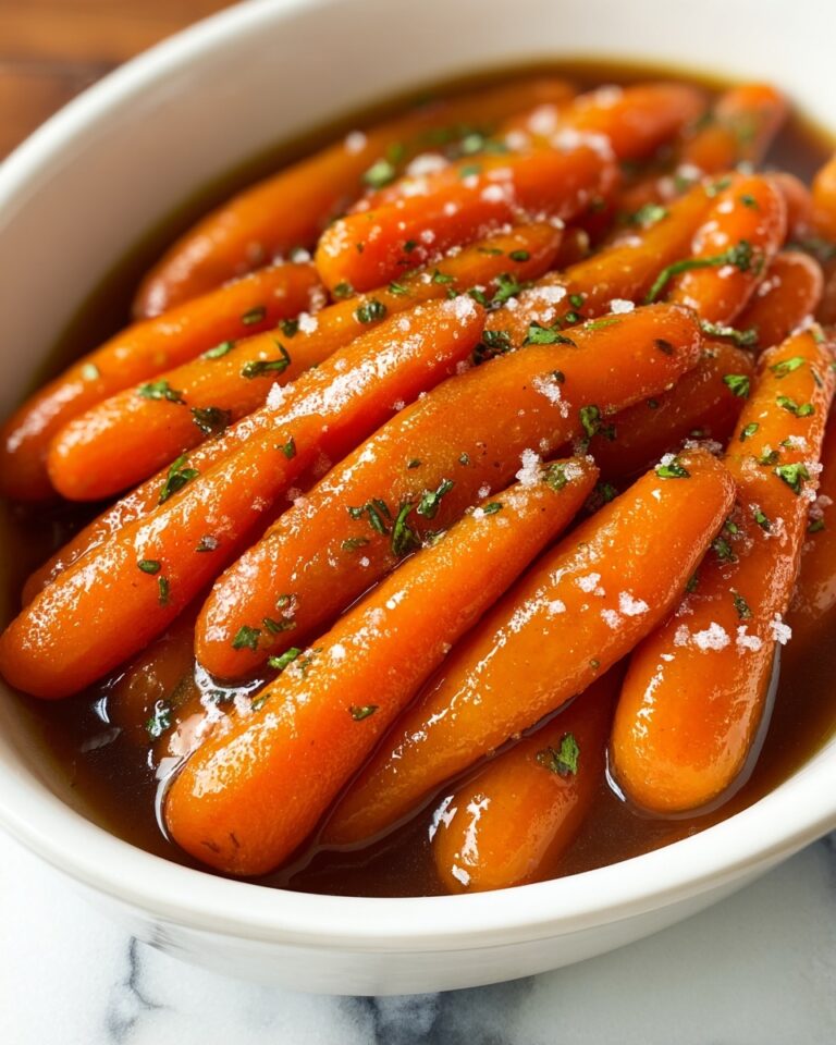 Slow Cooker Maple & Brown Sugar Glazed Carrots Recipe