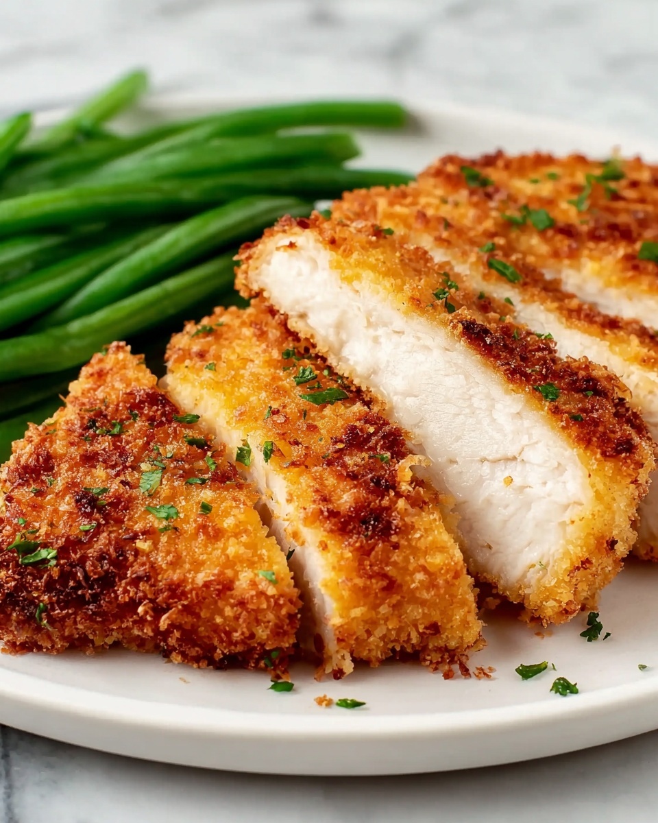 Air Fryer Parmesan Crusted Chicken Recipe - Recipe Image