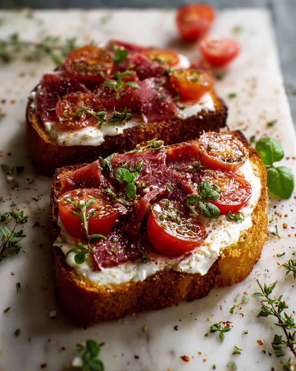 Caprese Garlic Bread That’s Irresistibly Delicious and Easy Recipe - Recipe Image