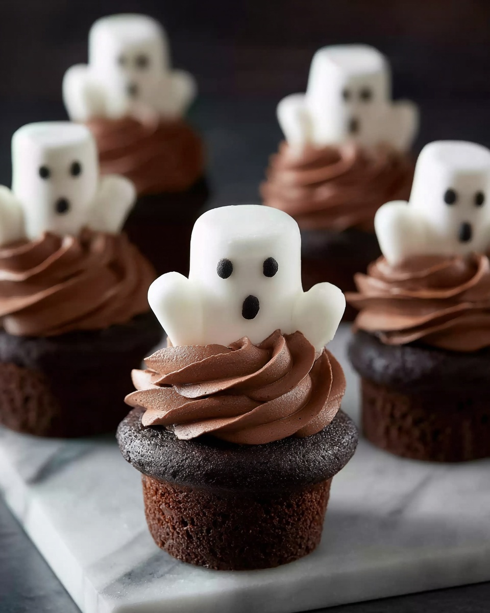 Ghost Cupcakes Recipe - Recipe Image