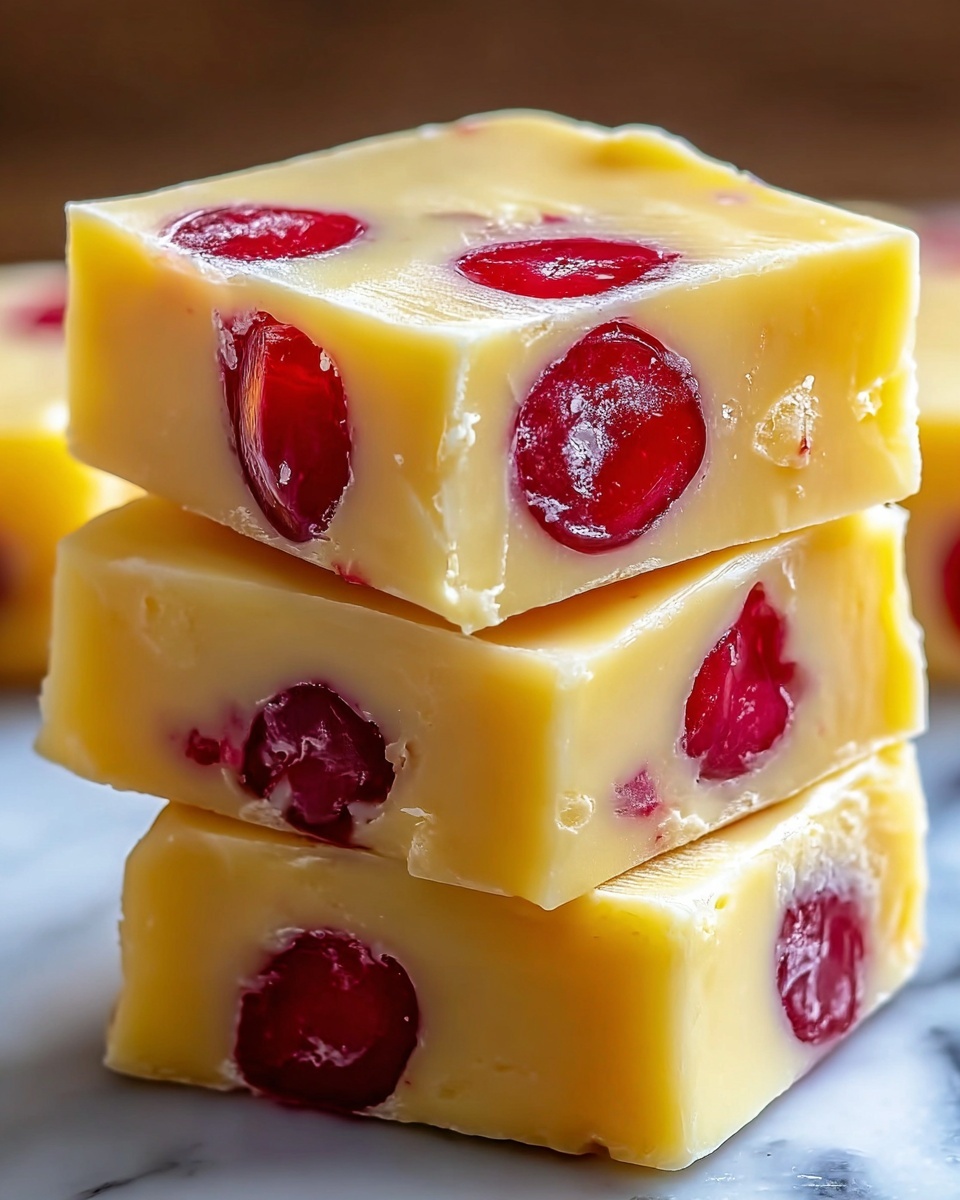 Pineapple Upside Down Cake Fudge Recipe - Recipe Image