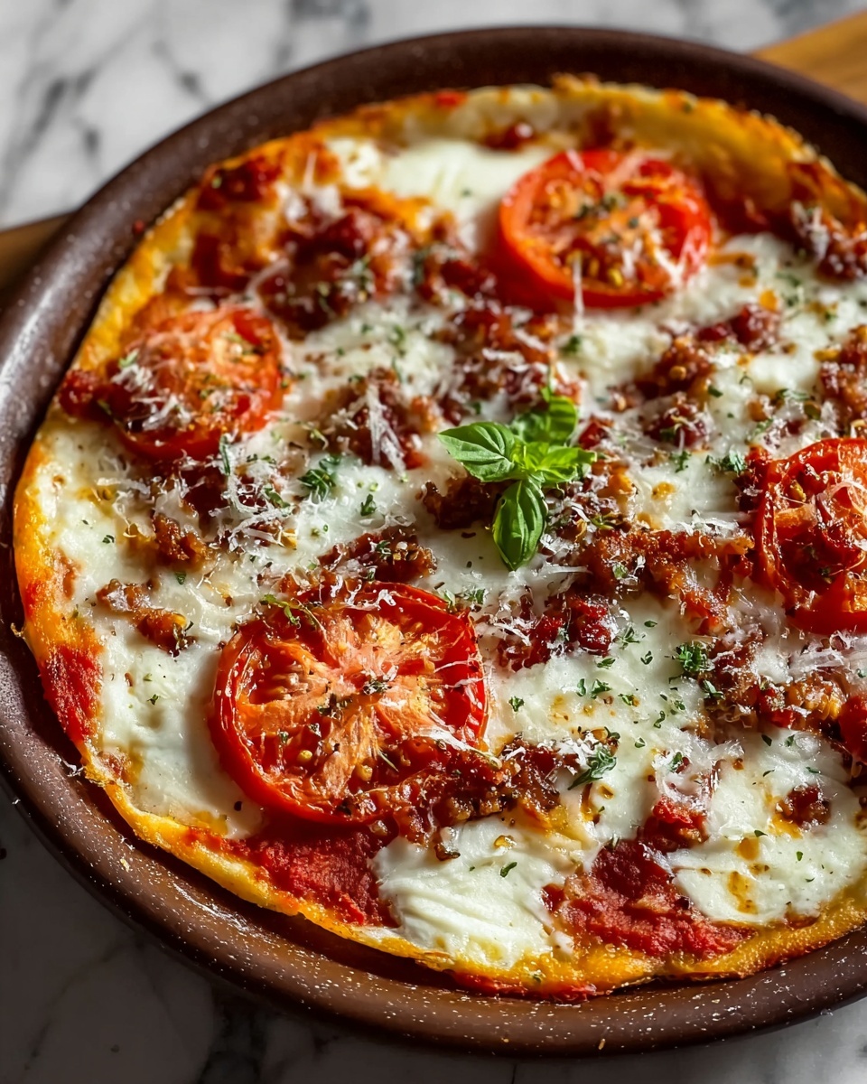 High Protein Pizza Bowls Recipe - Recipe Image