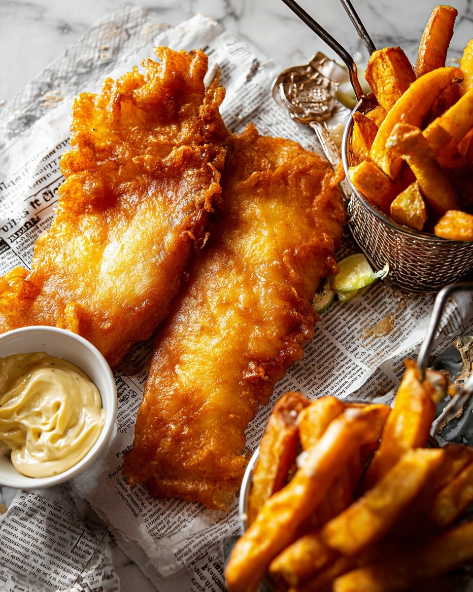 Classic Fish & Chips Recipe - Recipe Image