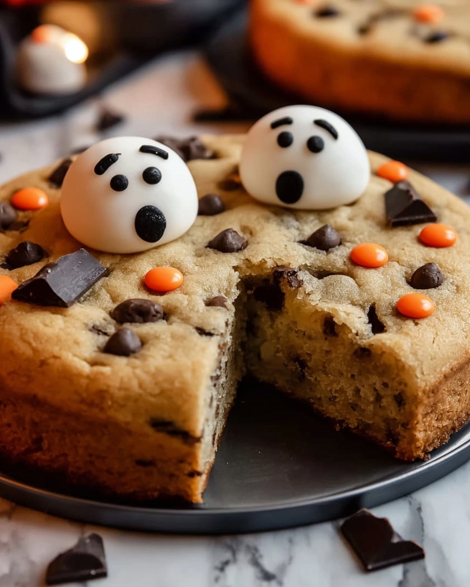 Halloween Cookie Cake Recipe - Recipe Image