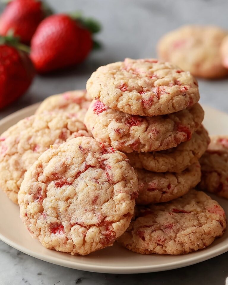 Very Strawberry Protein Cookies Recipe