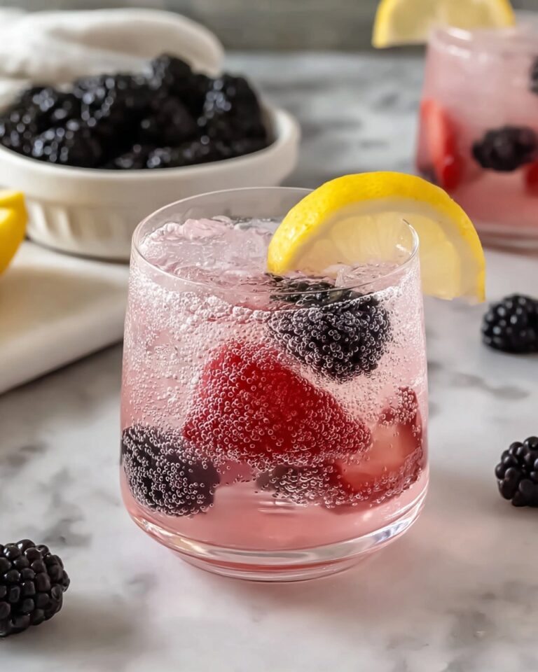 Strawberry Sparkler Mocktail Recipe