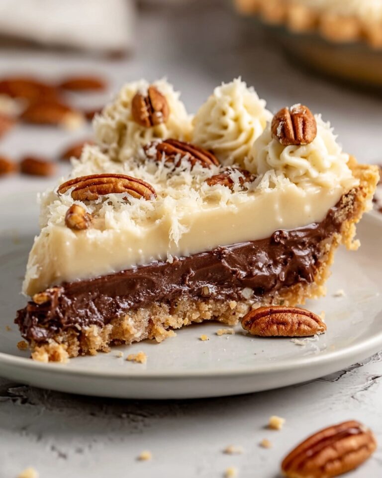 No-Bake German Chocolate Pie Recipe for Easy Dessert Recipe