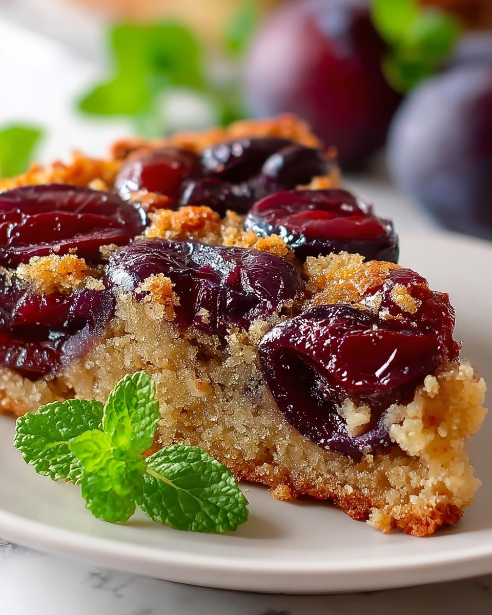 Moist Plum Cake Recipe - Recipe Image