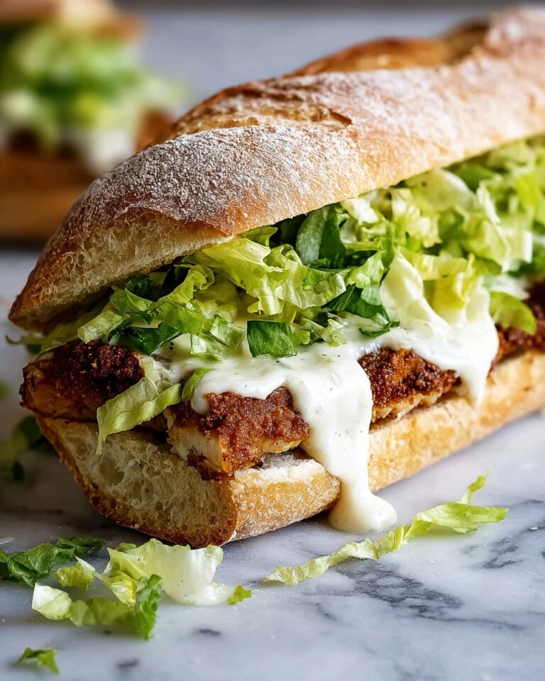 Creamy Chicken Caesar Sandwich: Easy Lunch Recipe