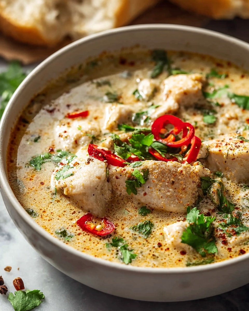 Crock Pot Creamy Chicken Parmesan Soup Recipe - Recipe Image