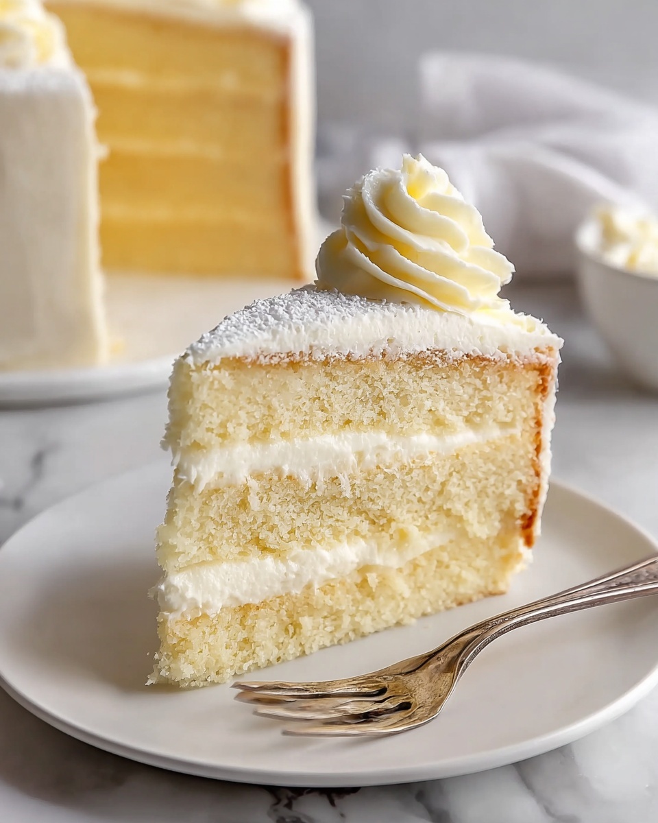 Vanilla Custard Cake Recipe - Recipe Image