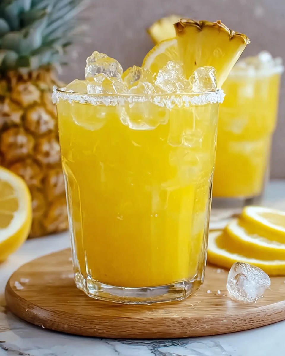 Pineapple Lemon Drop Cocktail Recipe - Recipe Image