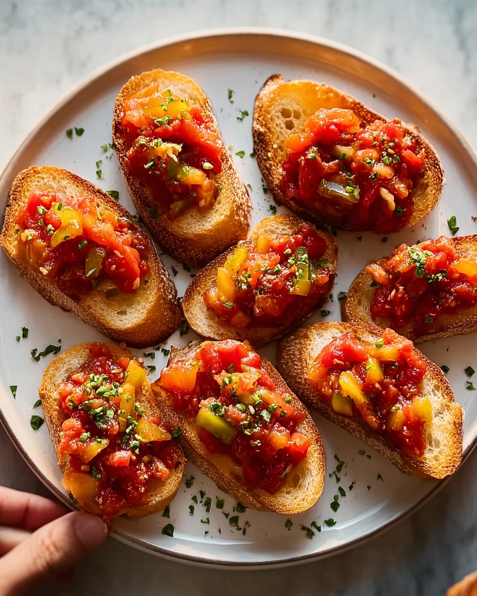 Tomato & Nduja Bruschetta Recipe - Recipe Image