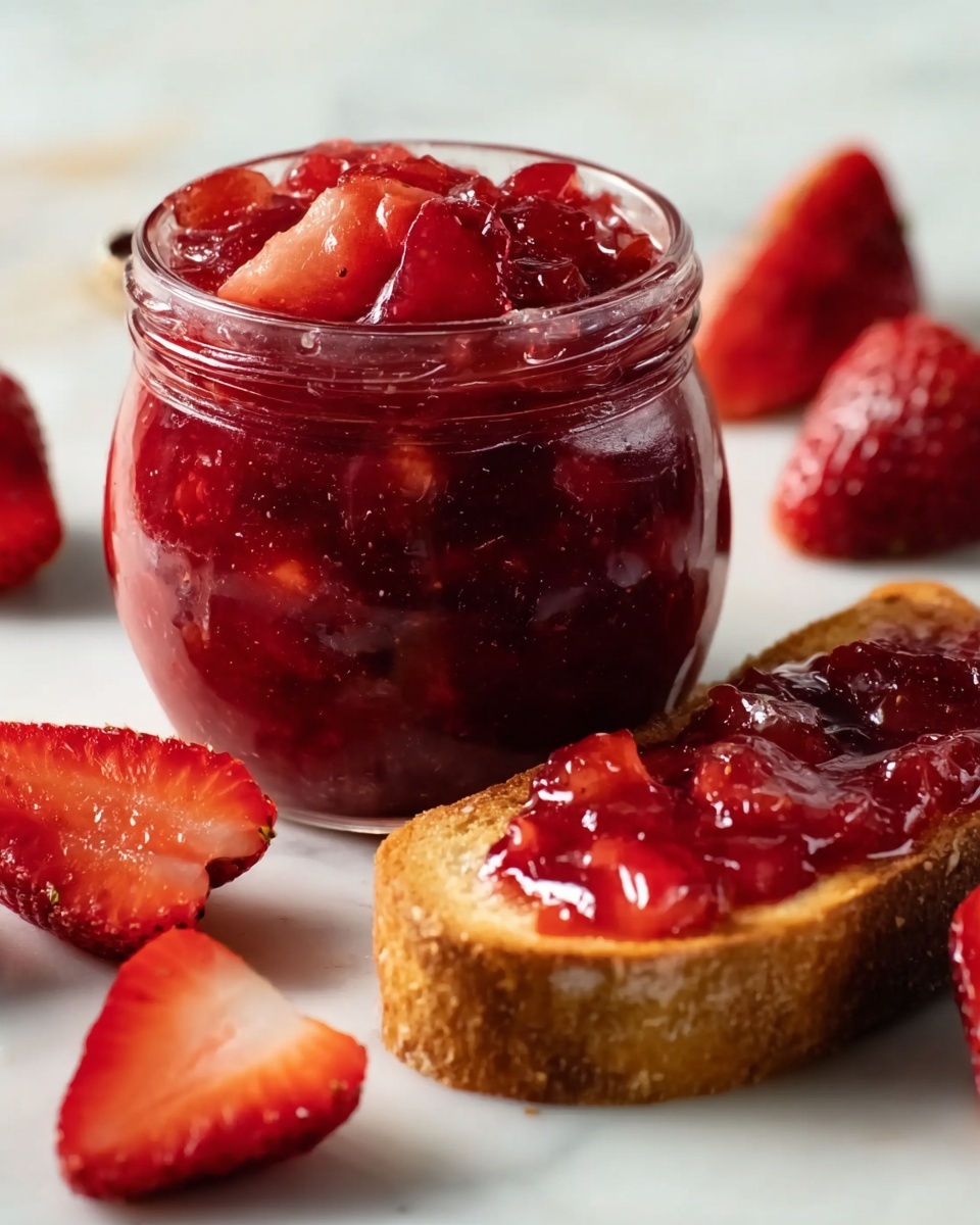 Easy Strawberry Compote Recipe That Will Sweeten Every Bite Recipe - Recipe Image
