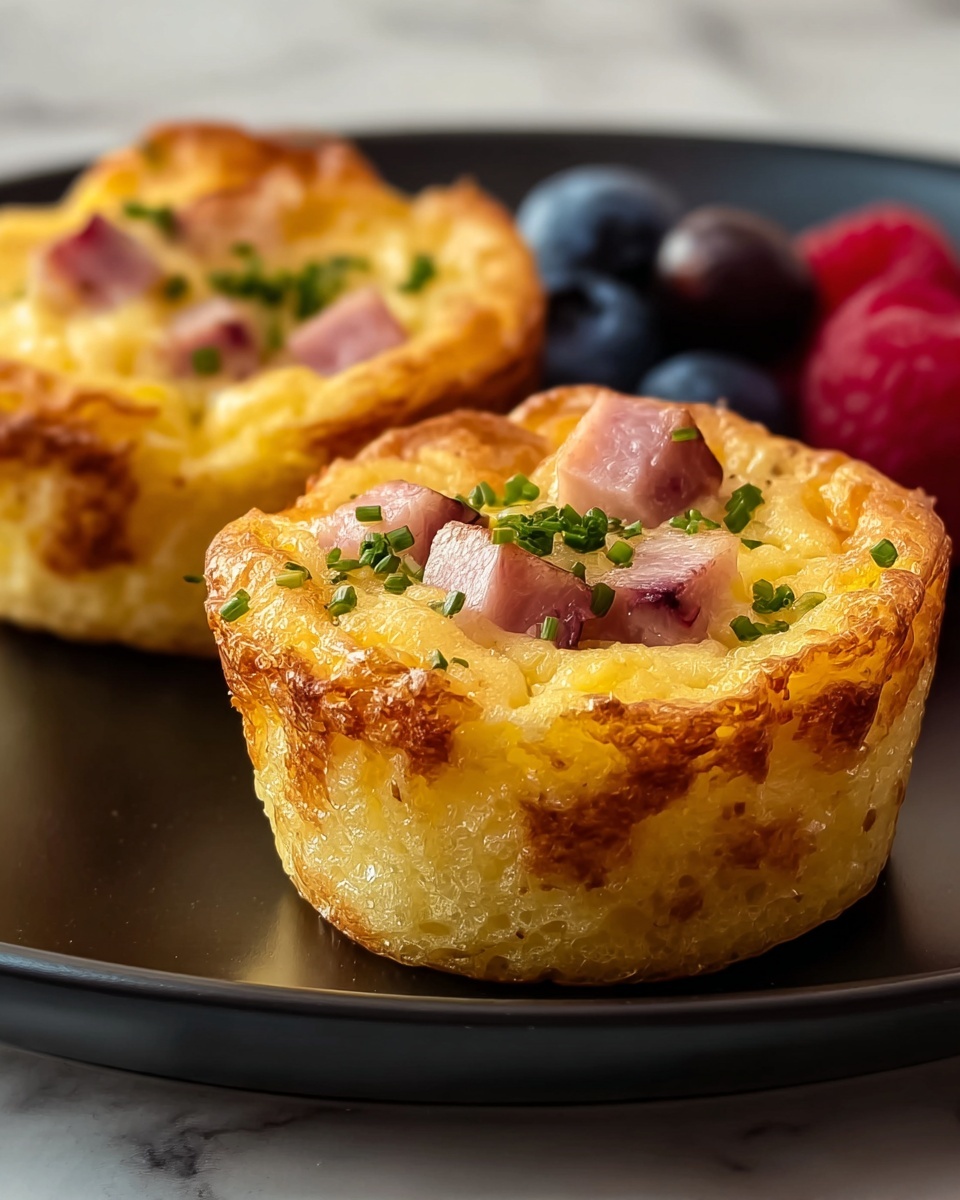 Vegetable and Cheese Breakfast Egg Cups Recipe - Recipe Image