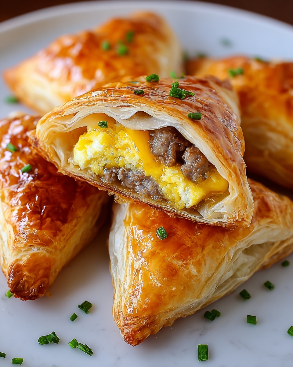 Sausage, Egg & Cheese Crescent Rolls Recipe - Recipe Image