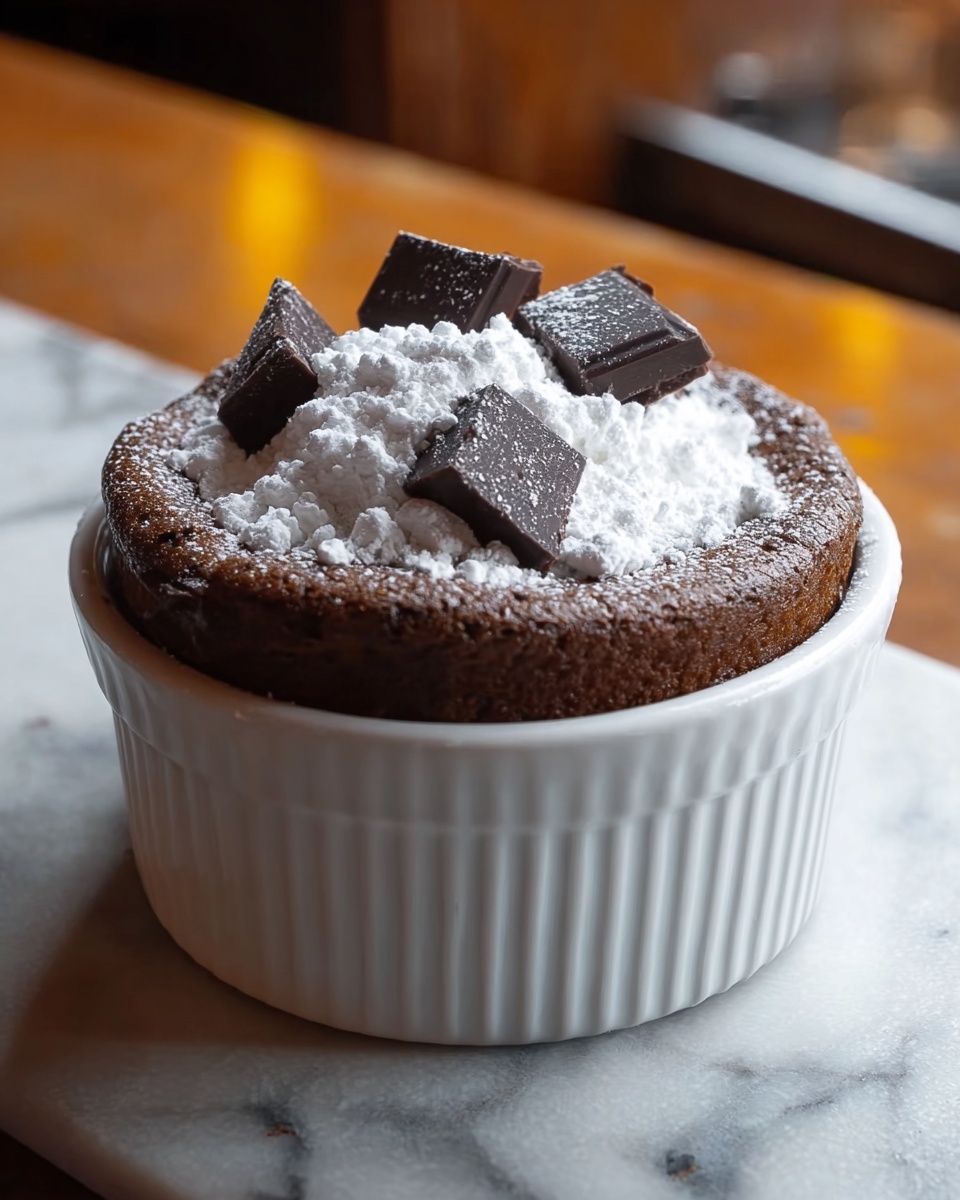 Decadent Chocolate Soufflé: A Heavenly Dessert Recipe - Recipe Image