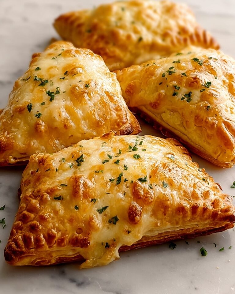 Heavenly Baked Chicken Alfredo Calzones Recipe