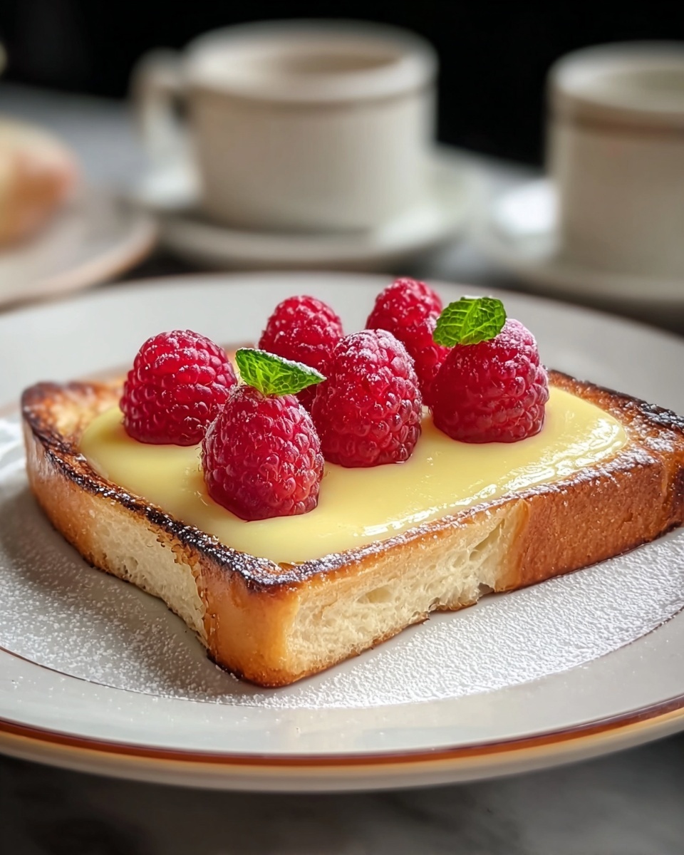 Air Fryer Custard Toast Recipe - Recipe Image