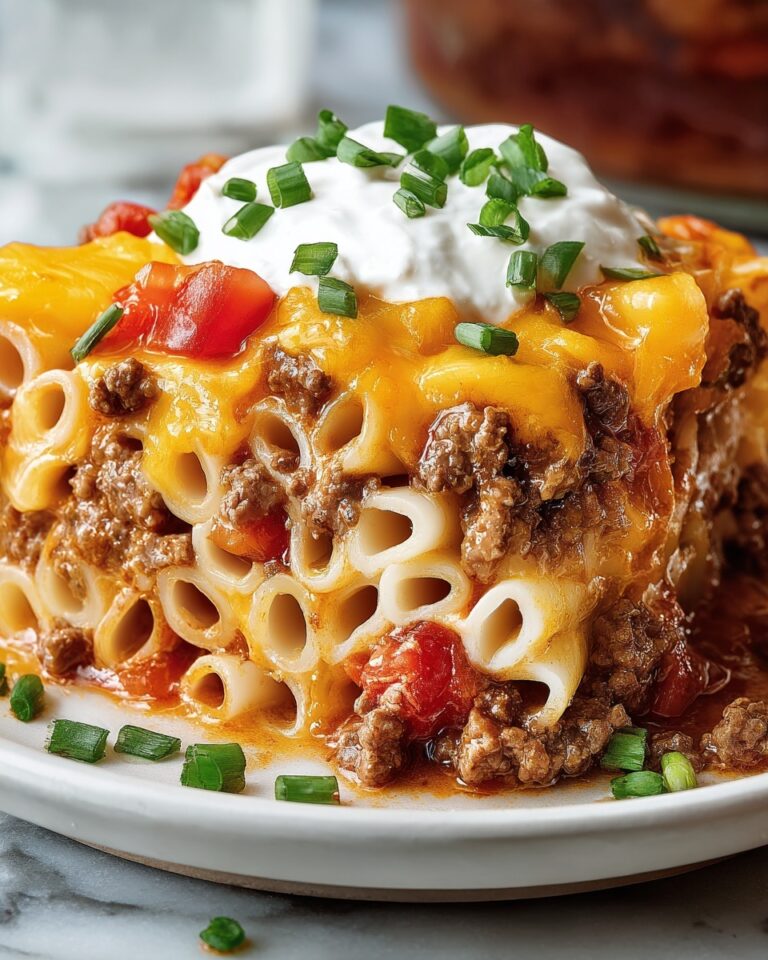 Beef Lombardi Casserole Recipe