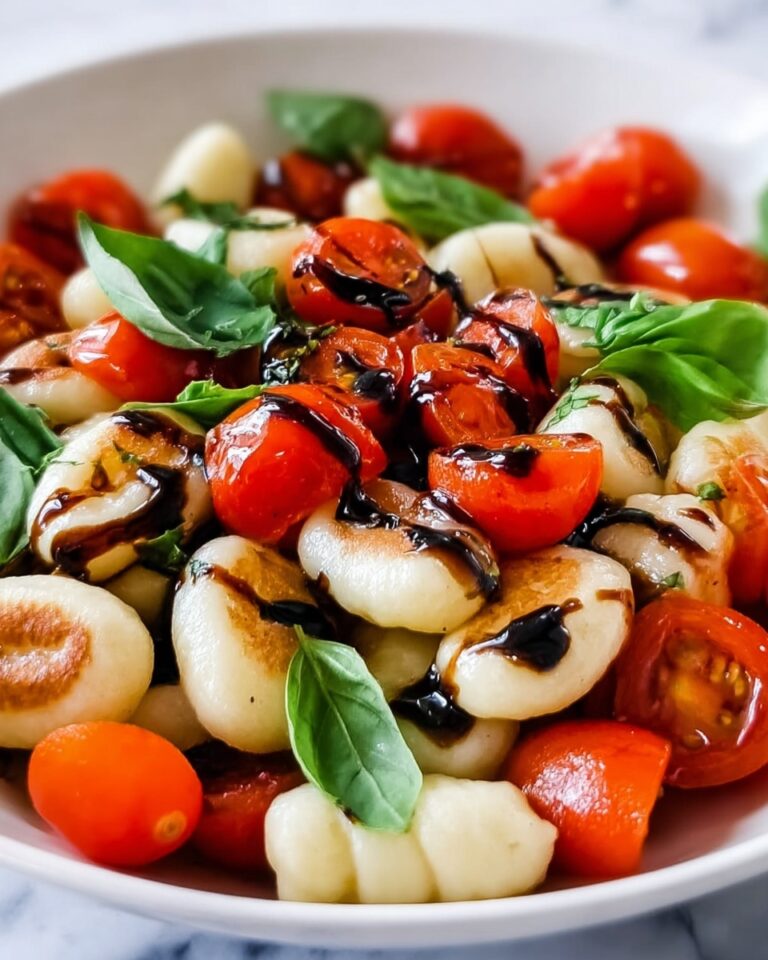 Gnocchi Caprese Salad Recipe