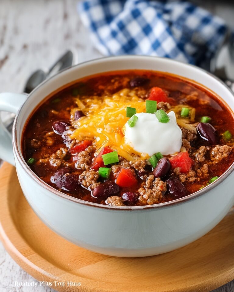 Instant Pot Chili Recipe